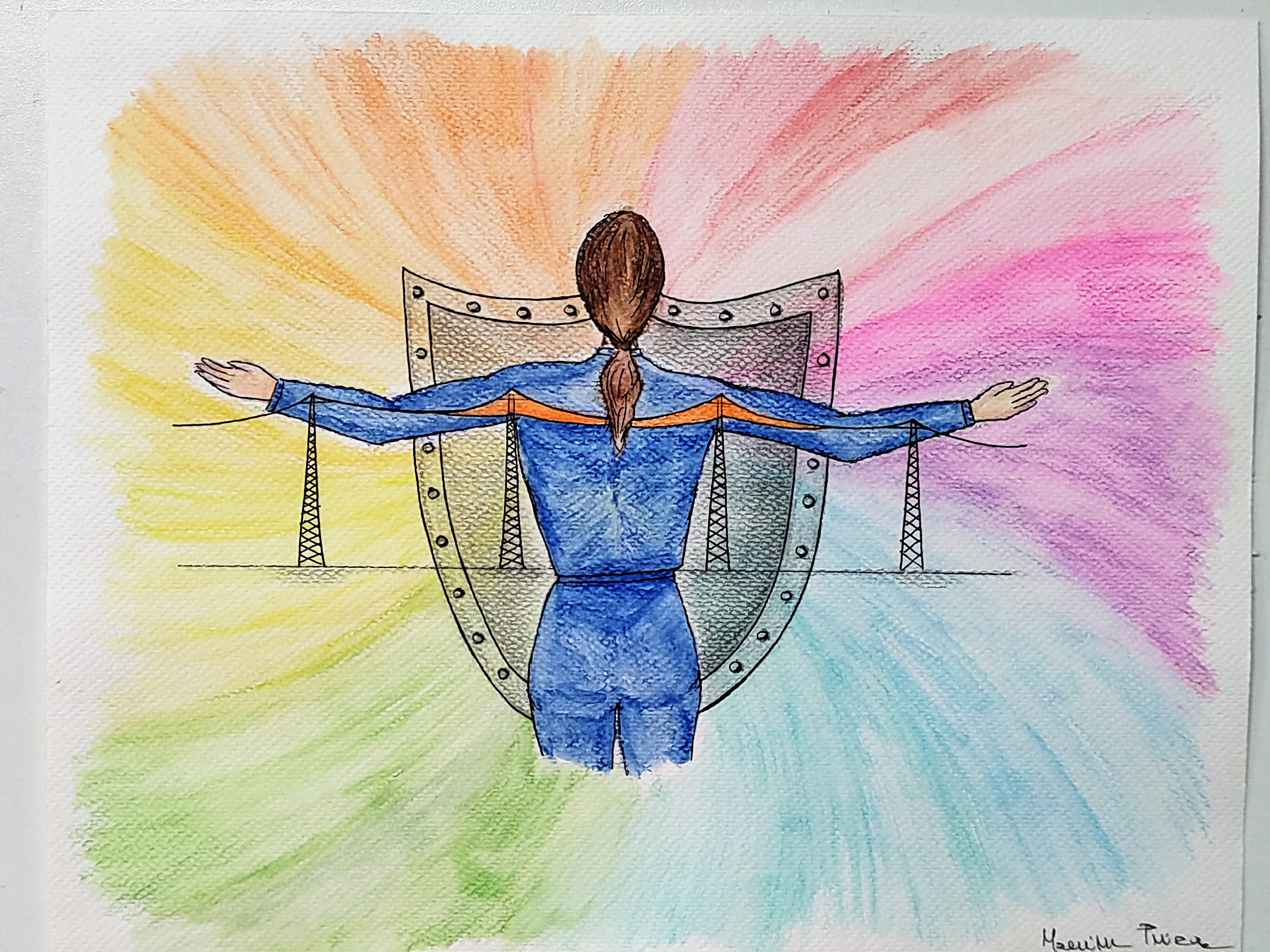 Foto del bozzetto rete a piccolo mondo